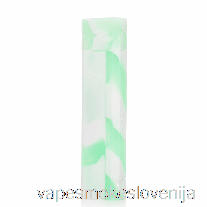 Vape Za Enkratno Uporabo White Rhino Silicone Dab Out [quartz] Mint White (uv Sijaj)